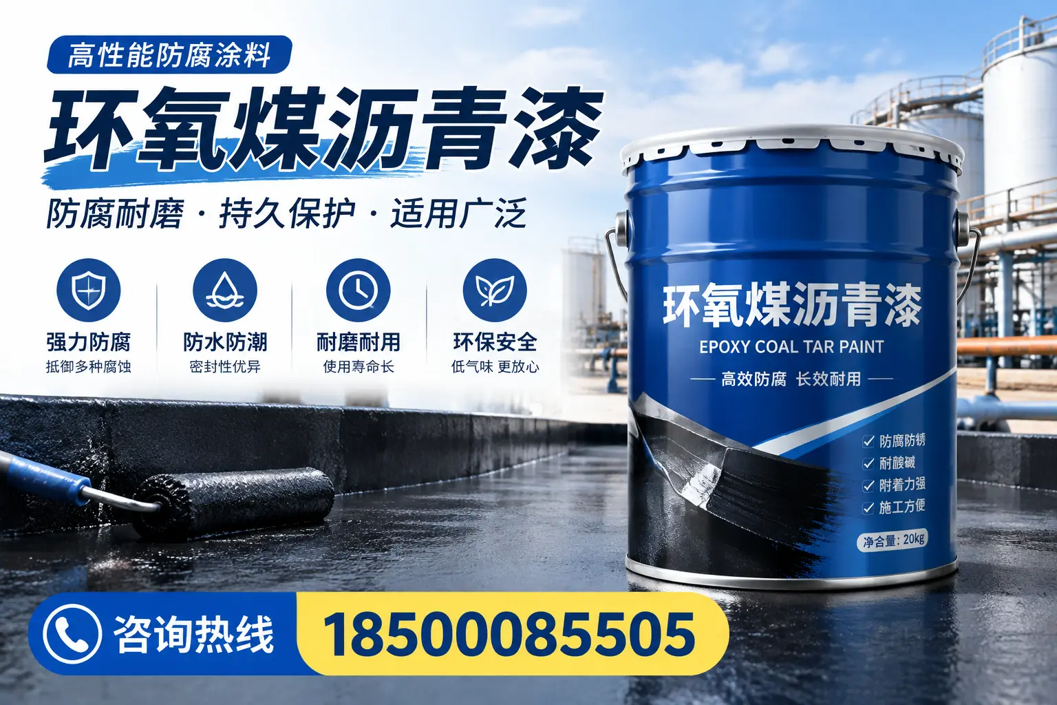环氧煤沥青漆与传统涂料的对比,哪种更适合阳江?